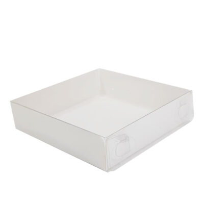 Коробочка для шоколада ручной работы 120х120х30мм